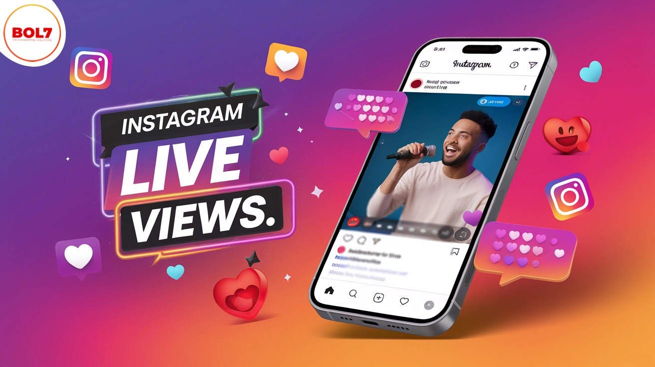 Boost Instagram Live engagement and visibility with high-quality purchased video views.