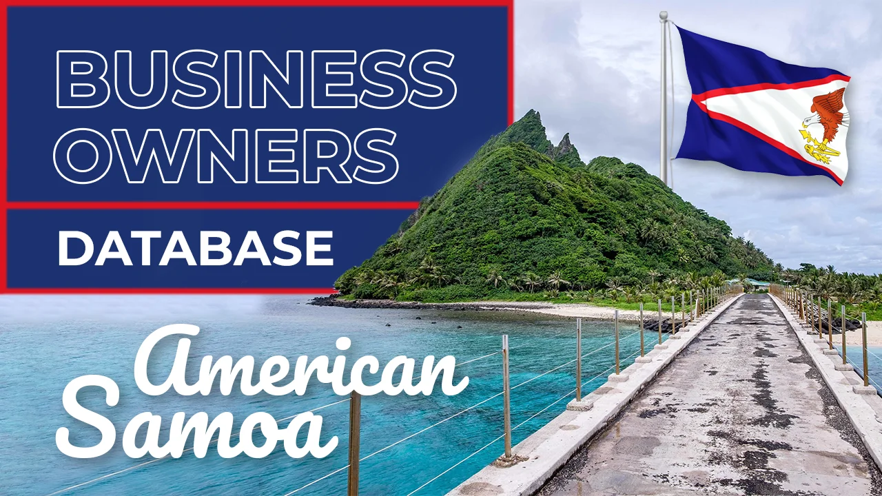 Business Owners Database American Samoa