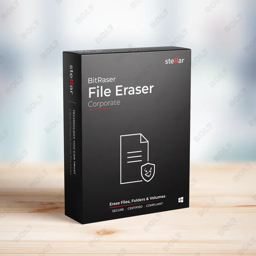 Stellar-BitRaser File Eraser Corporate For 1 Year