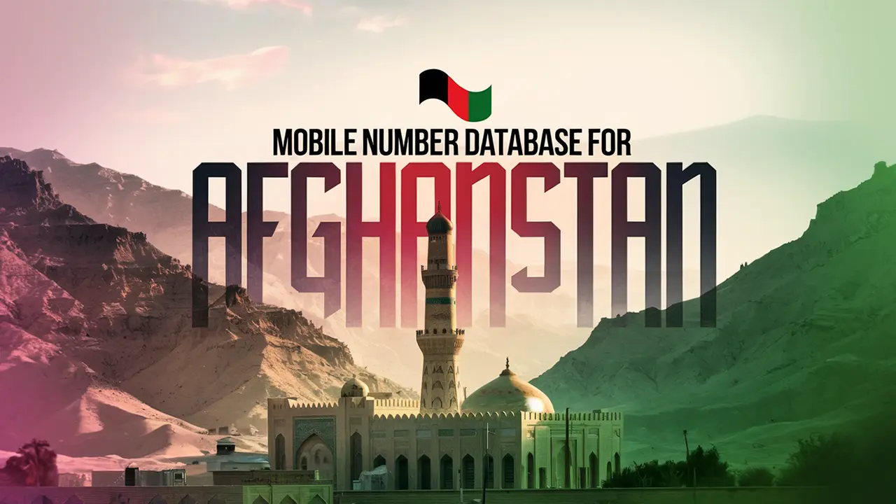 Mobile Number Database for Afghanistan