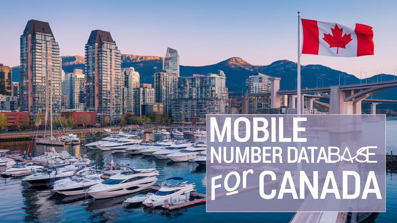 Mobile Number Database for Canada