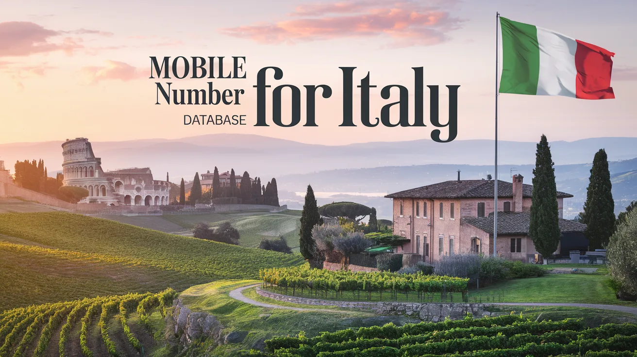 Mobile Number Database for Italy