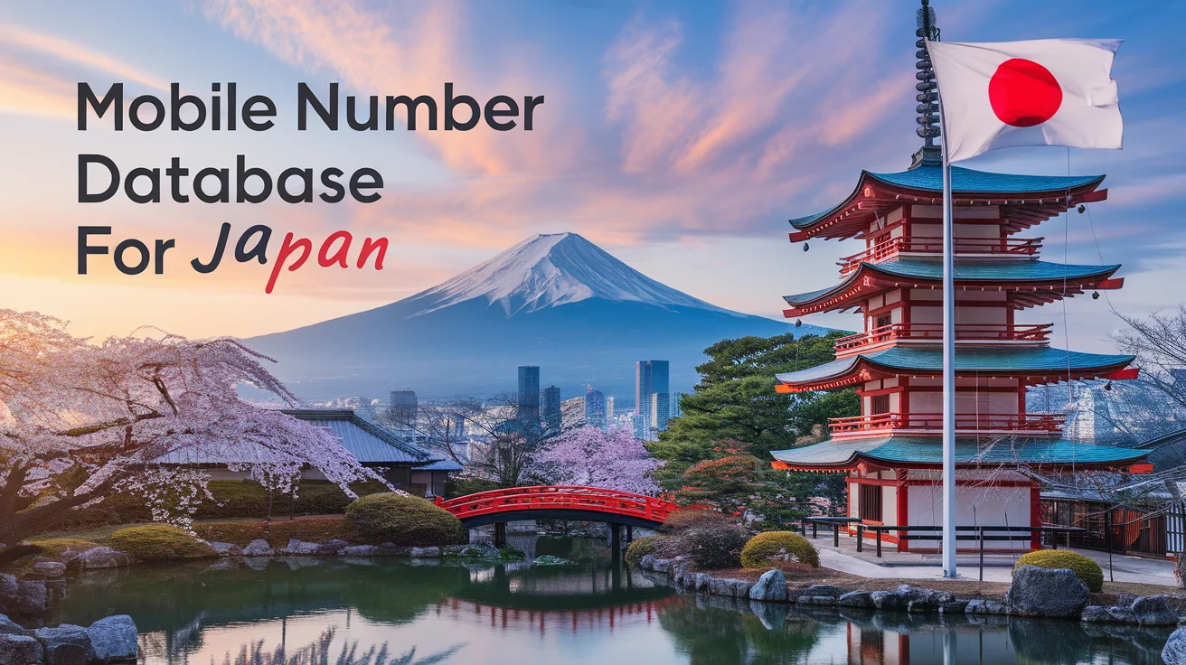 Mobile Number Database for Japan