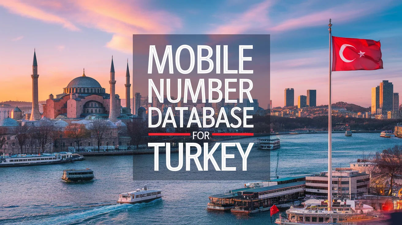 Mobile Number Database for Turkey