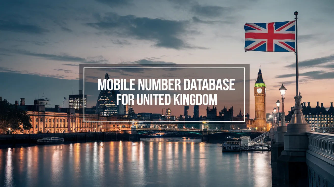 Mobile Number Database for UK