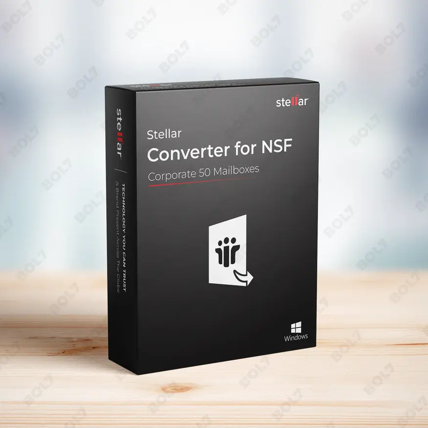 Stellar Converter for NSF Corporate 50 Mailboxes