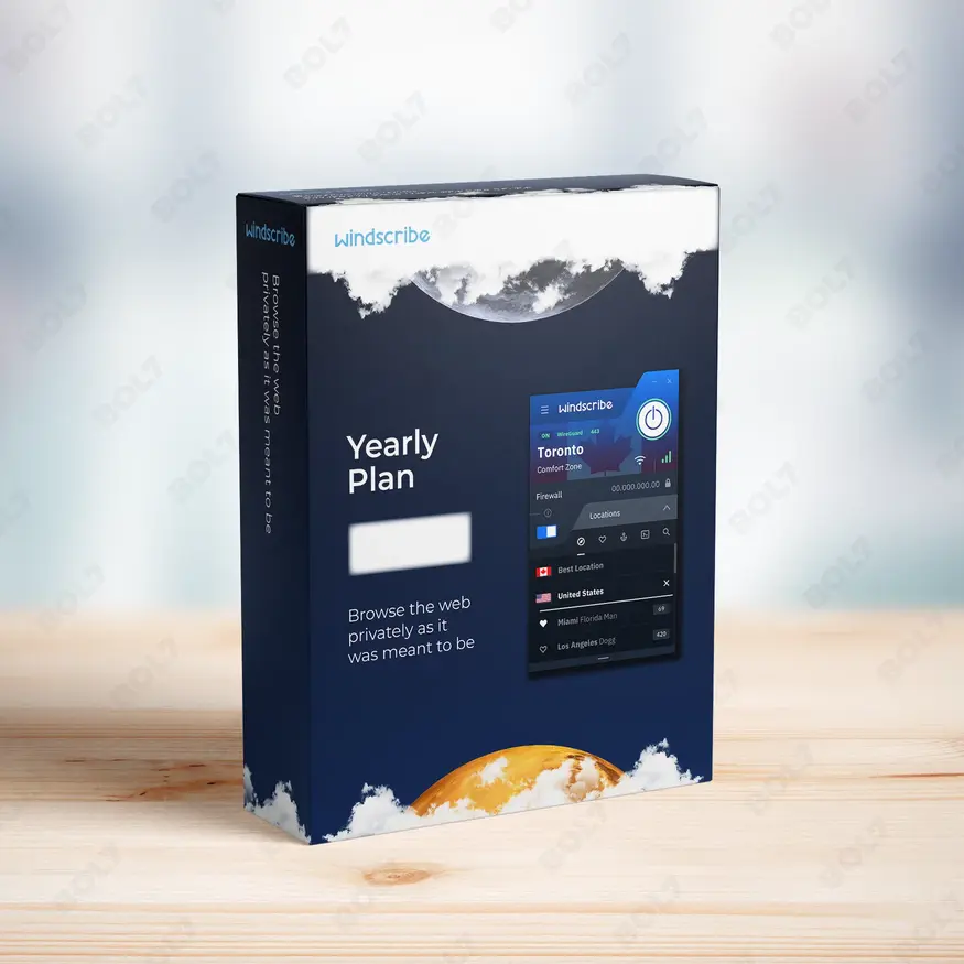 Windscribe VPN - 1 - Year