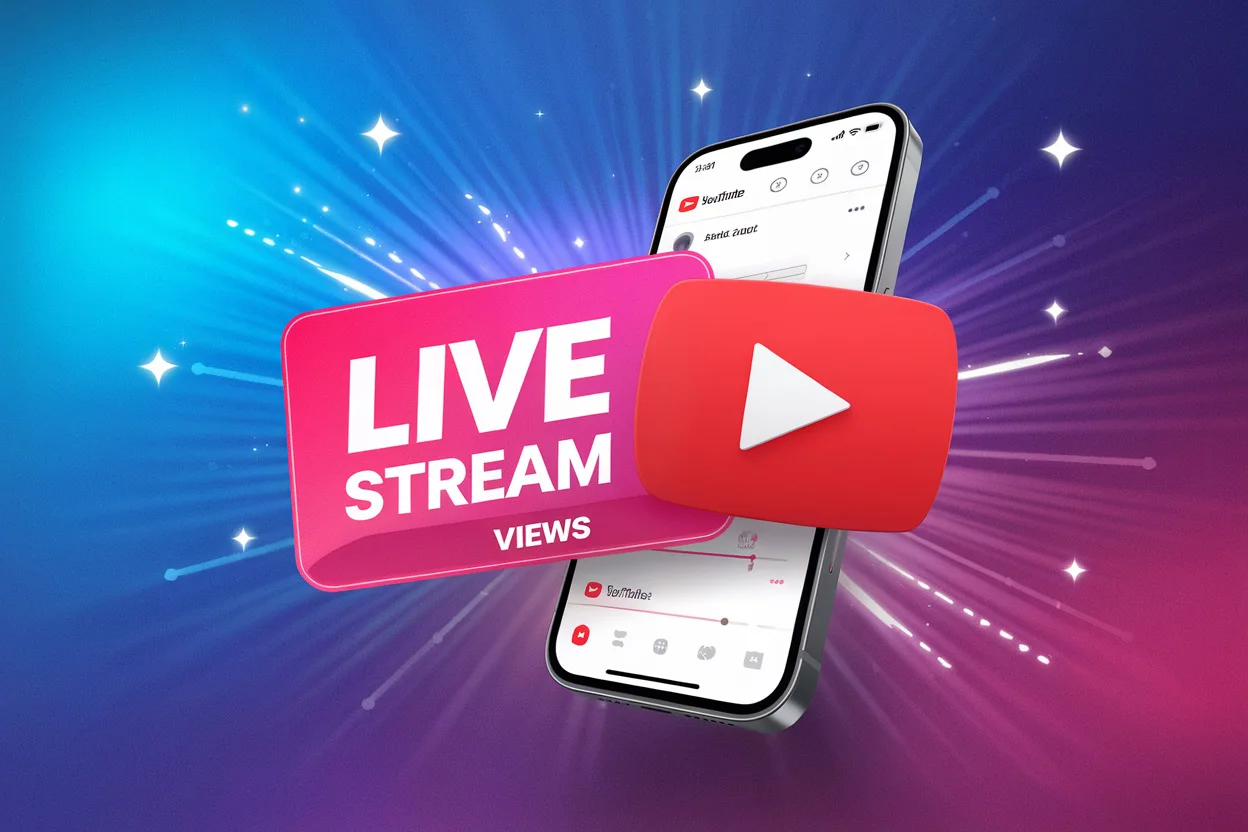 Buy YouTube Live Stream Views 720 Minutes