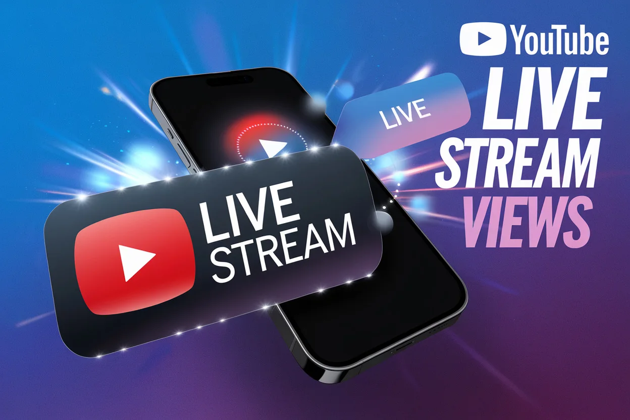 Buy YouTube Live Stream Views 180 Minutes