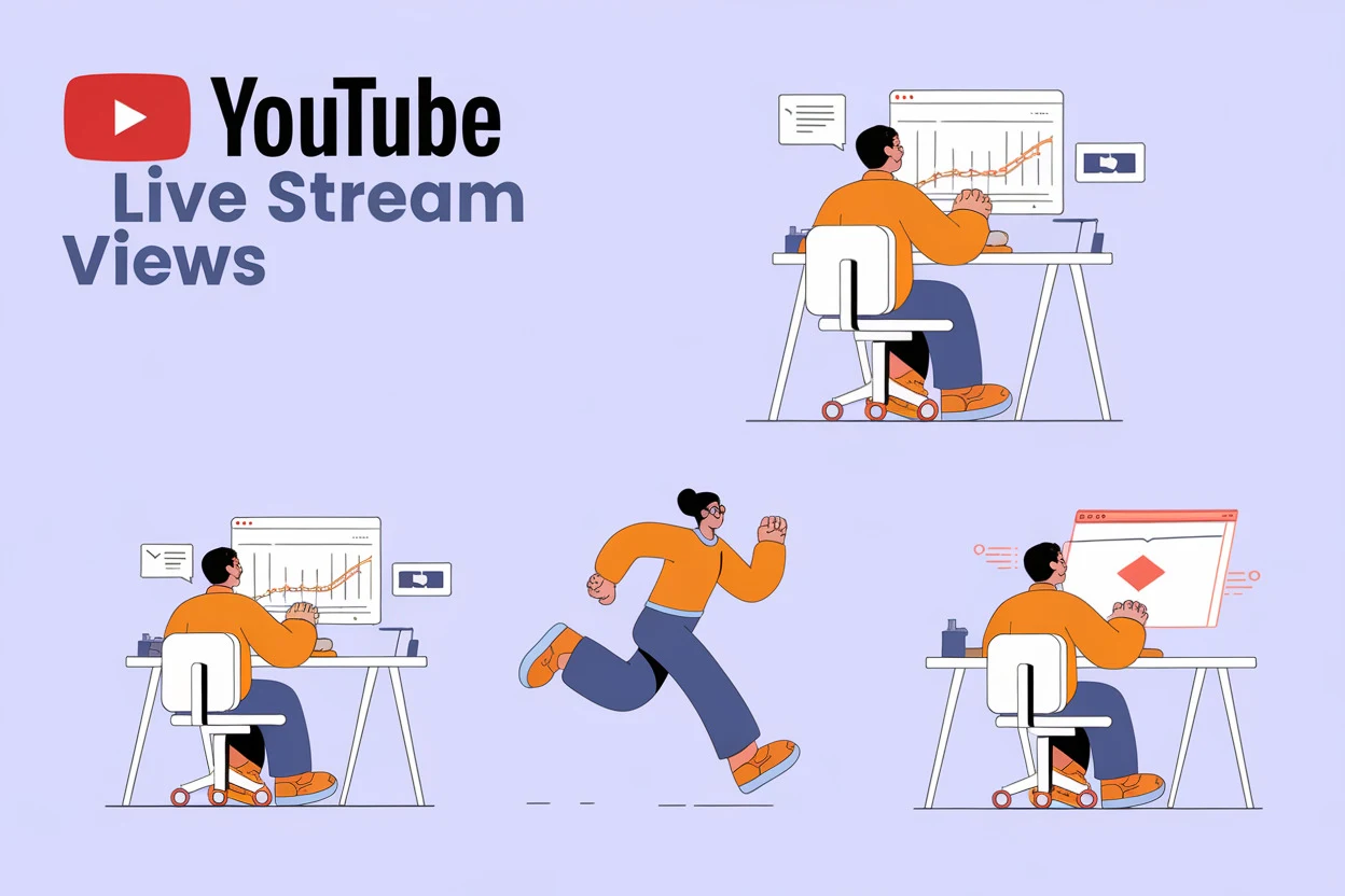 Buy YouTube Live Stream Views 15 Minutes