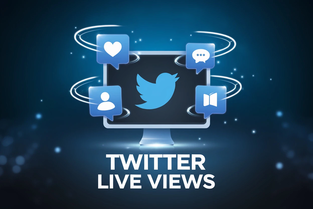 Buy Twitter Live Views 60 Minutes