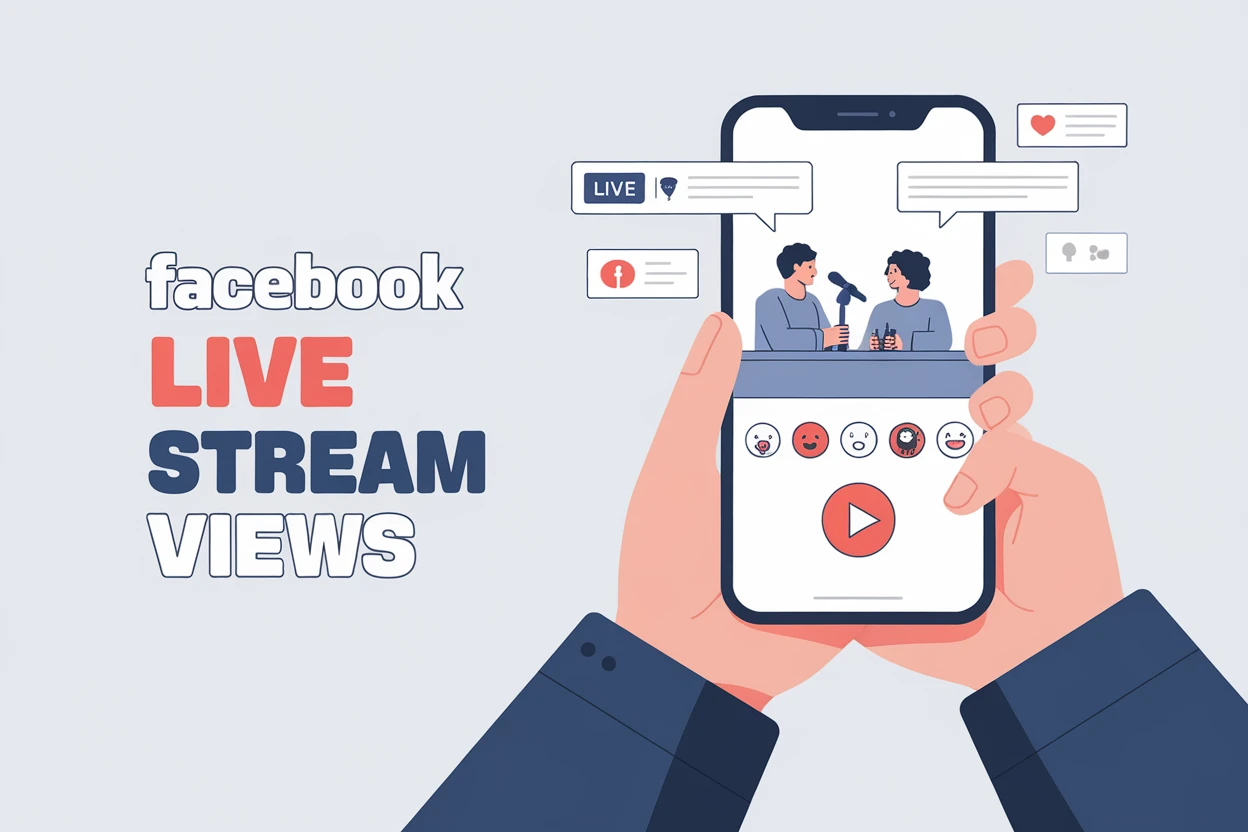 Buy Facebook Live Stream Views 420 Minutes