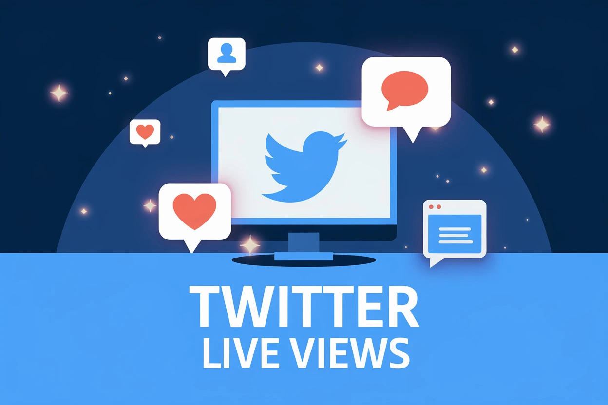 Buy Twitter Live Views 30 Minutes